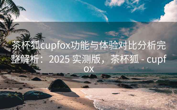 茶杯狐cupfox功能与体验对比分析完整解析：2025 实测版，茶杯狐 - cupfox